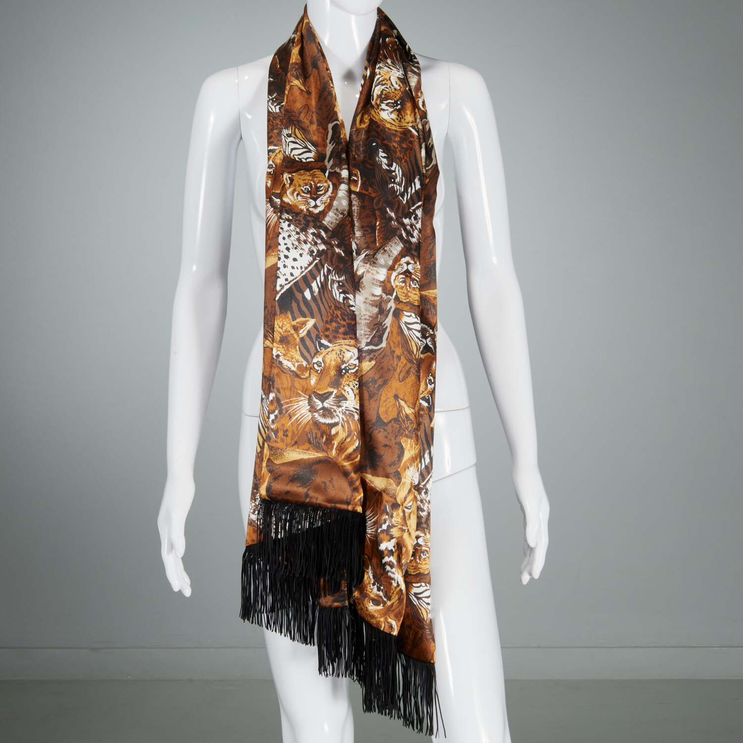 CRISTINA DEL PRADO SILK SCARF