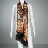 CRISTINA DEL PRADO SILK SCARF