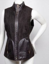 CROC EMBOSSED HAIRCALF & SUEDE