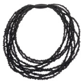CROCHET BIB NECKLACE, MATERIA<