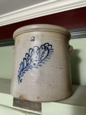 CROCK, 2 GAL, DOUBLE HANDLED,