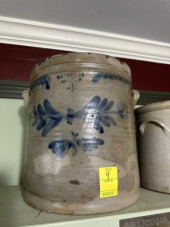 CROCK, 4 GAL, L + B. A. CHACE