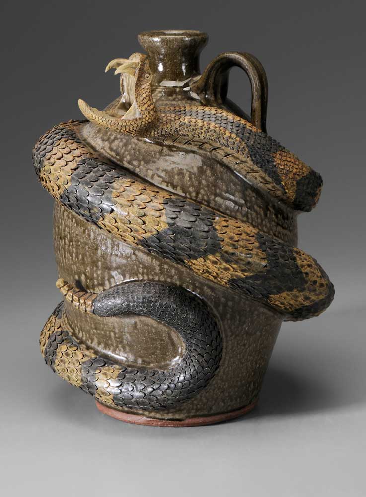 Crocker Snake Jug (Lula, Georgia;
