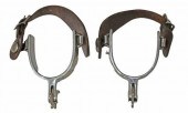 CROCKETT SIGNED COWBOY SPURS(p