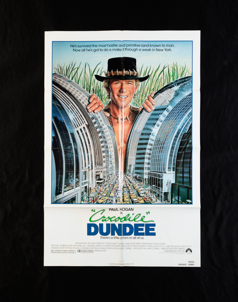 CROCODILE DUNDEE (PARAMOUNT, 1986).