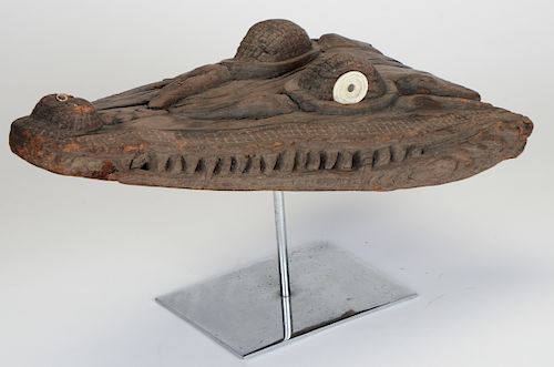 CROCODILE-SHAPED PROW, IATMUL
