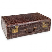 CROCODILE SKIN LUGGAGE TRAVEL