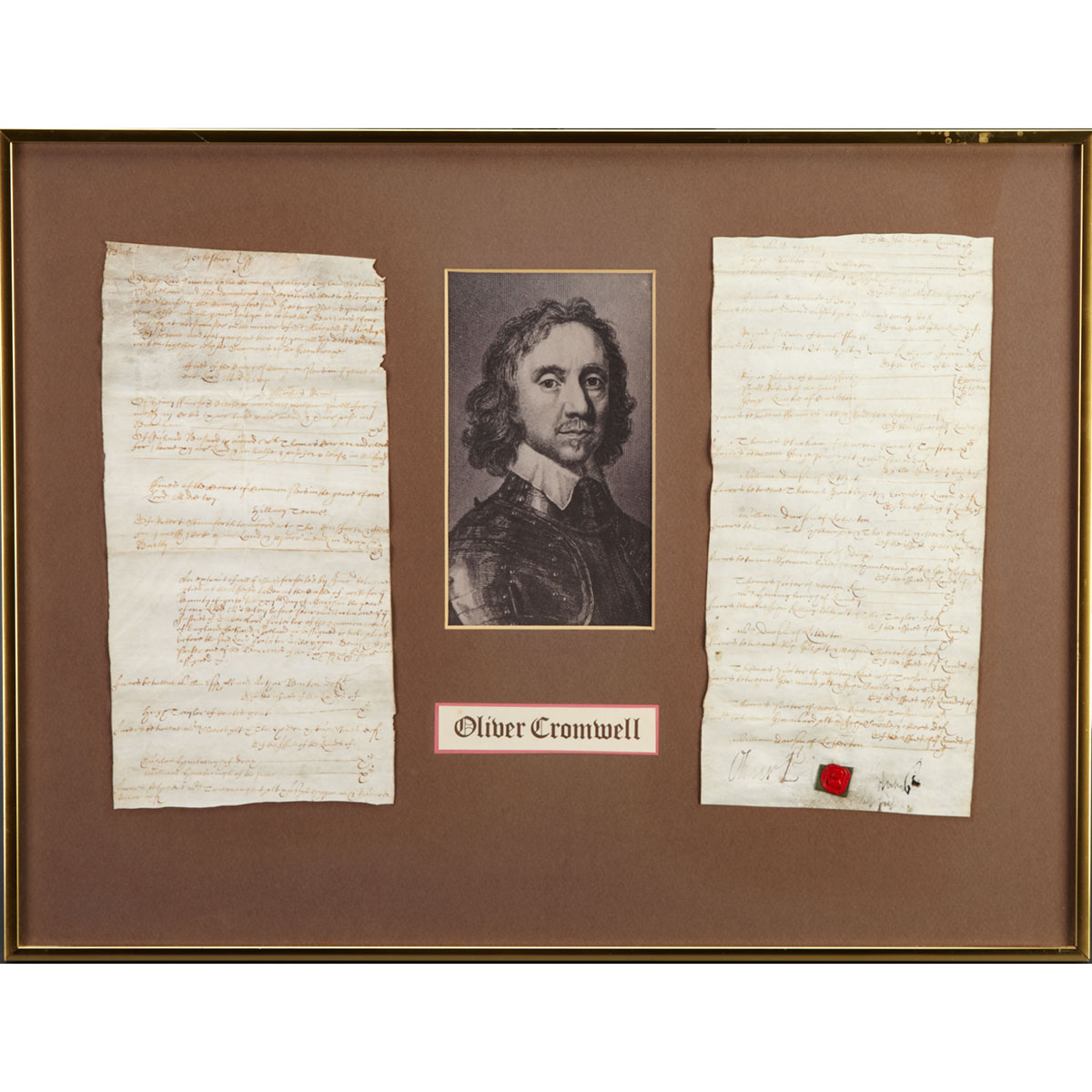 Cromwell Oliver (1599-1658) Lord