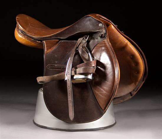 Crosby England leather saddle