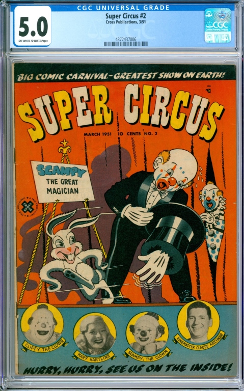 CROSS PUBLICATIONS SUPER CIRCUS