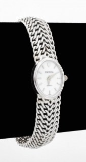CROTON 14K WHITE GOLD  WATCH 1