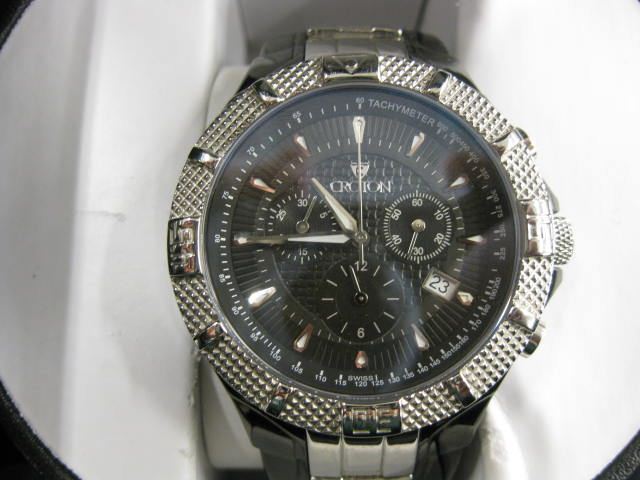 Croton Man's Wristwatch elaborate