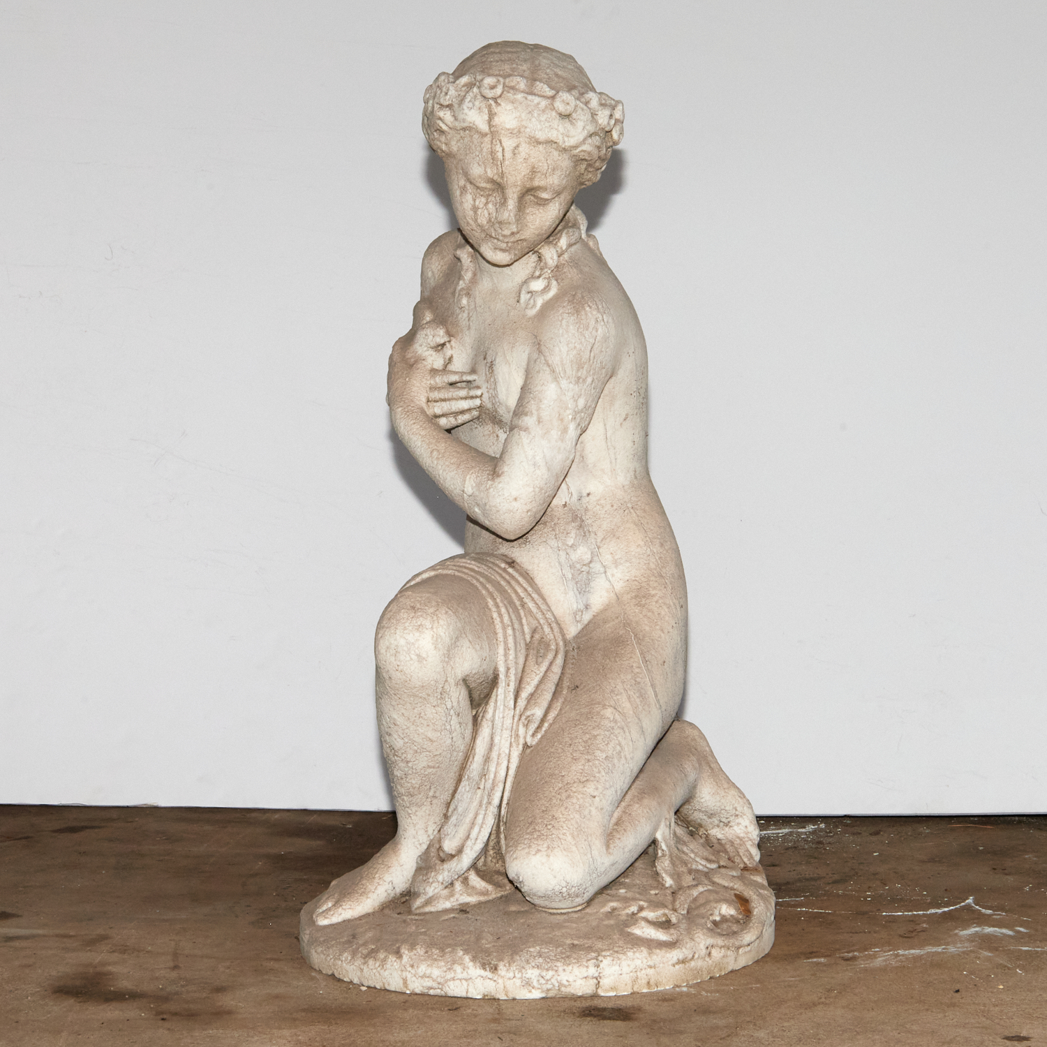 CROUCHING VENUS, MARBLE
