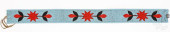 CROW INDIAN BEADED HIDE BELT,