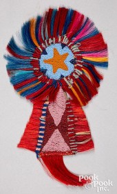 CROW INDIAN BEADWORK HORSE ROS