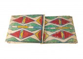 CROW PEOPLES PAINTED PARFLECHE