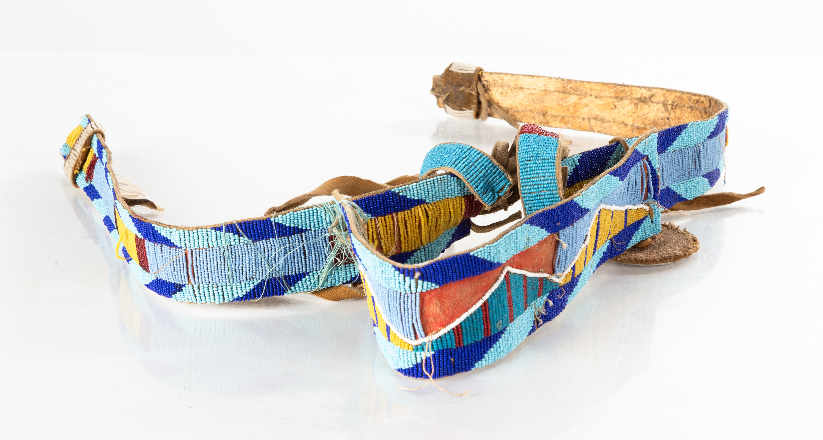 CROW STYLE HEADSTALL Circa 1900.