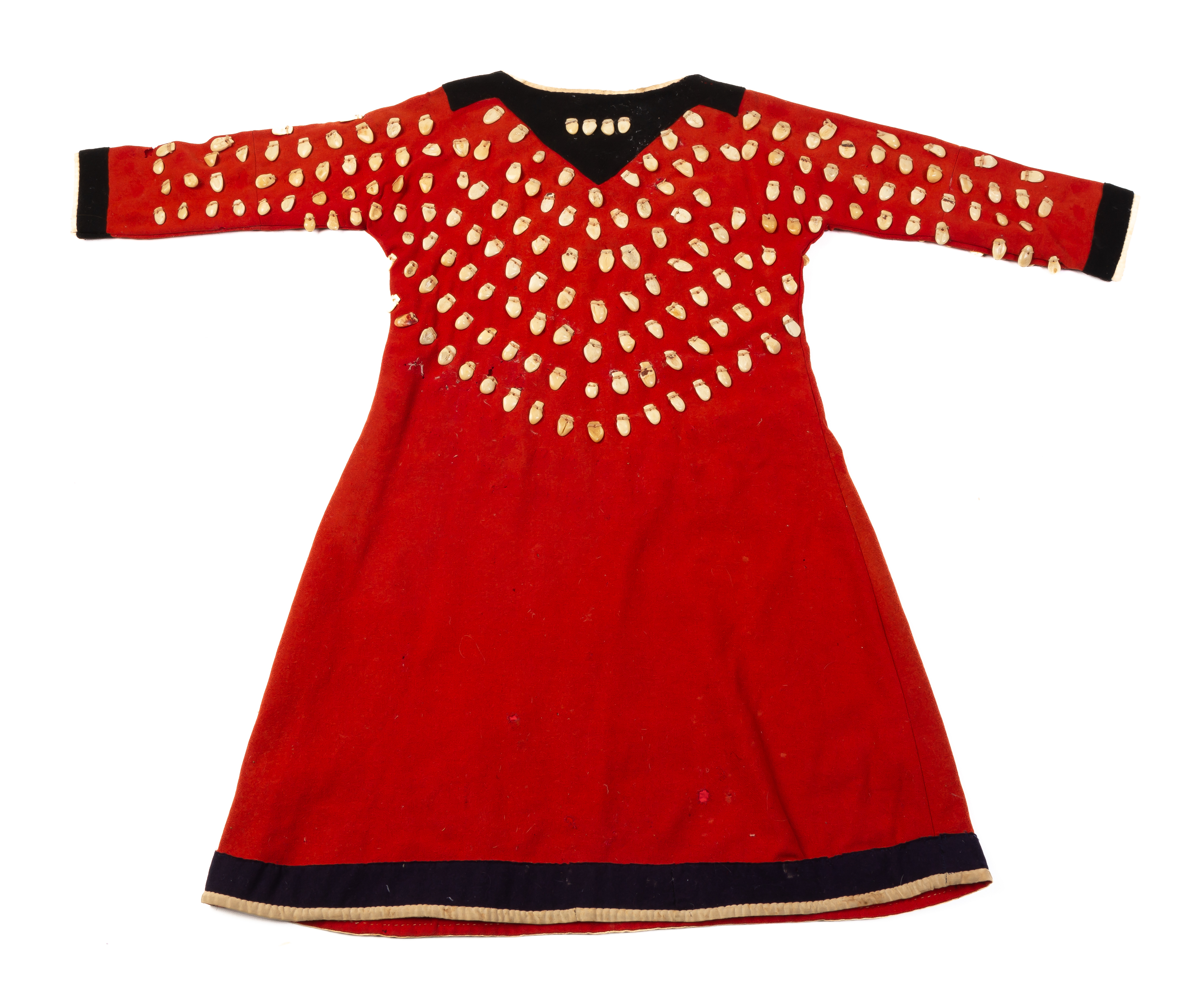 CROW WOMEN'S DRESS WITH ELK TEETH