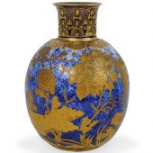 CROWN DERBY GILDED PORCELAIN G