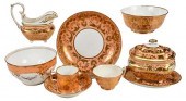 CROWN DERBY PORCELAIN PARTIAL