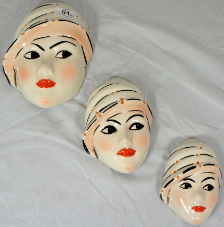 Crown Devon set of 3 Graduated