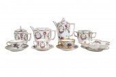 CROWN DRESDEN PORCELAIN TEA SE