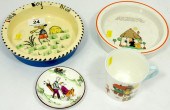 Crown Ducal Baby Plate designe