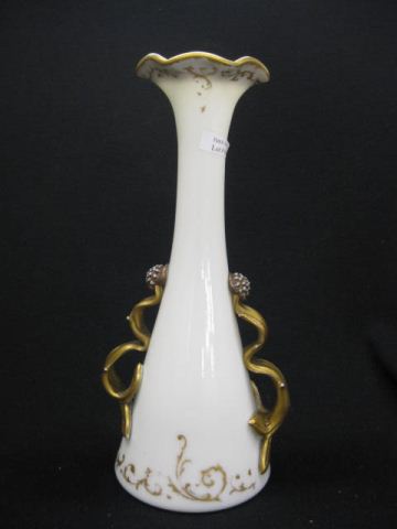 Crown Milano Art Glass Vase fancy