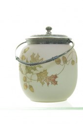 CROWN MILANO BISQUIT JAR. Mt.