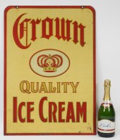 CROWN QUALITY ICE CREAM HANGIN
