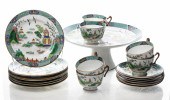 CROWN STAFFORDSHIRE CHINOISERI