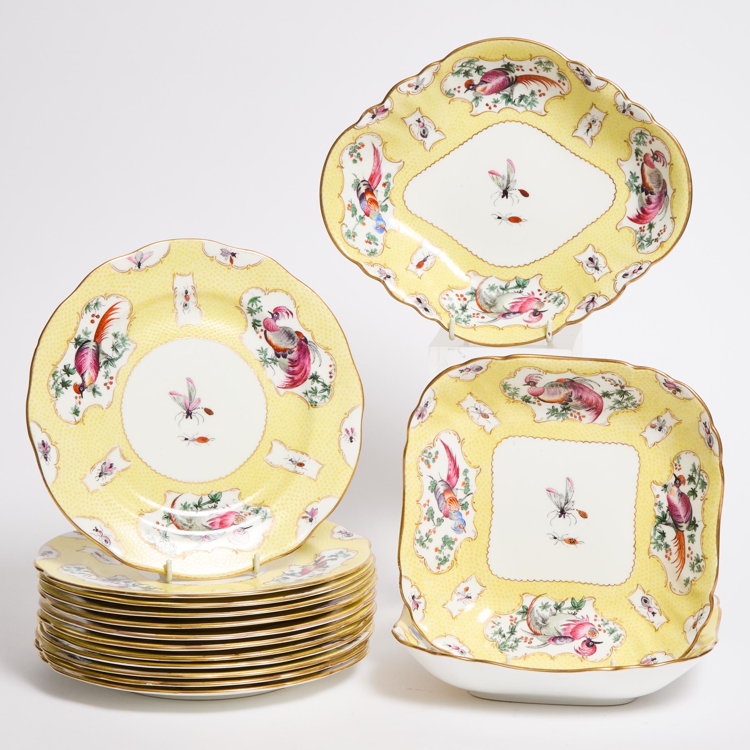 Crown Staffordshire Dessert