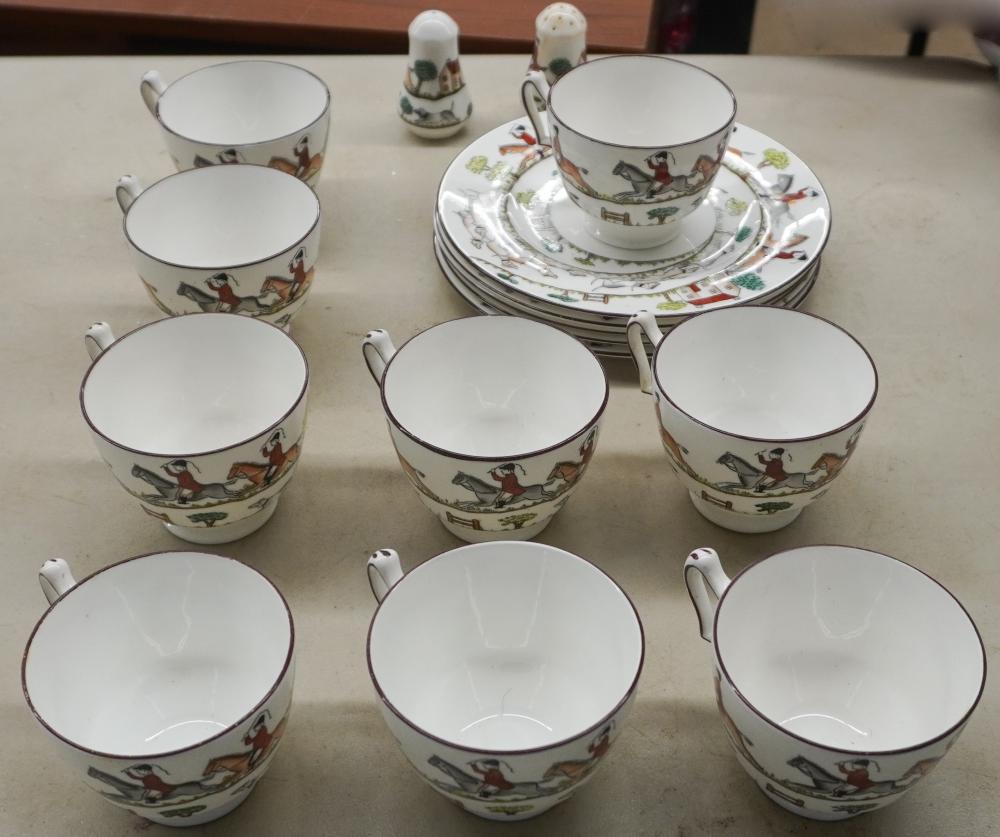 CROWN STAFFORDSHIRE "HUNTING