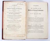 Cruikshank (G) four sale catal