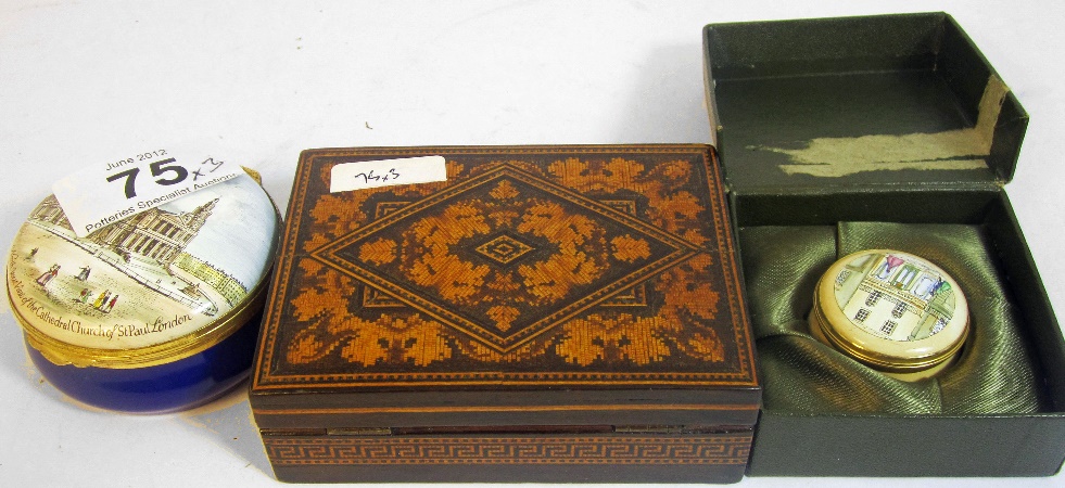 Crummles Boxes Enamel Box Frank