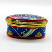 CRUMMLES ENGLISH ENAMEL TRINKE