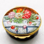 CRUMMLES ENGLISH ENAMEL TRINKE