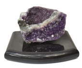 CRYSTAL AMETHYST GEODE SINK W/