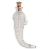 CRYSTAL CORNUCOPIA HORN BOTTLE