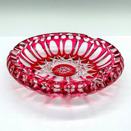 CRYSTAL CUT TO CLEAR CRANBERRY
