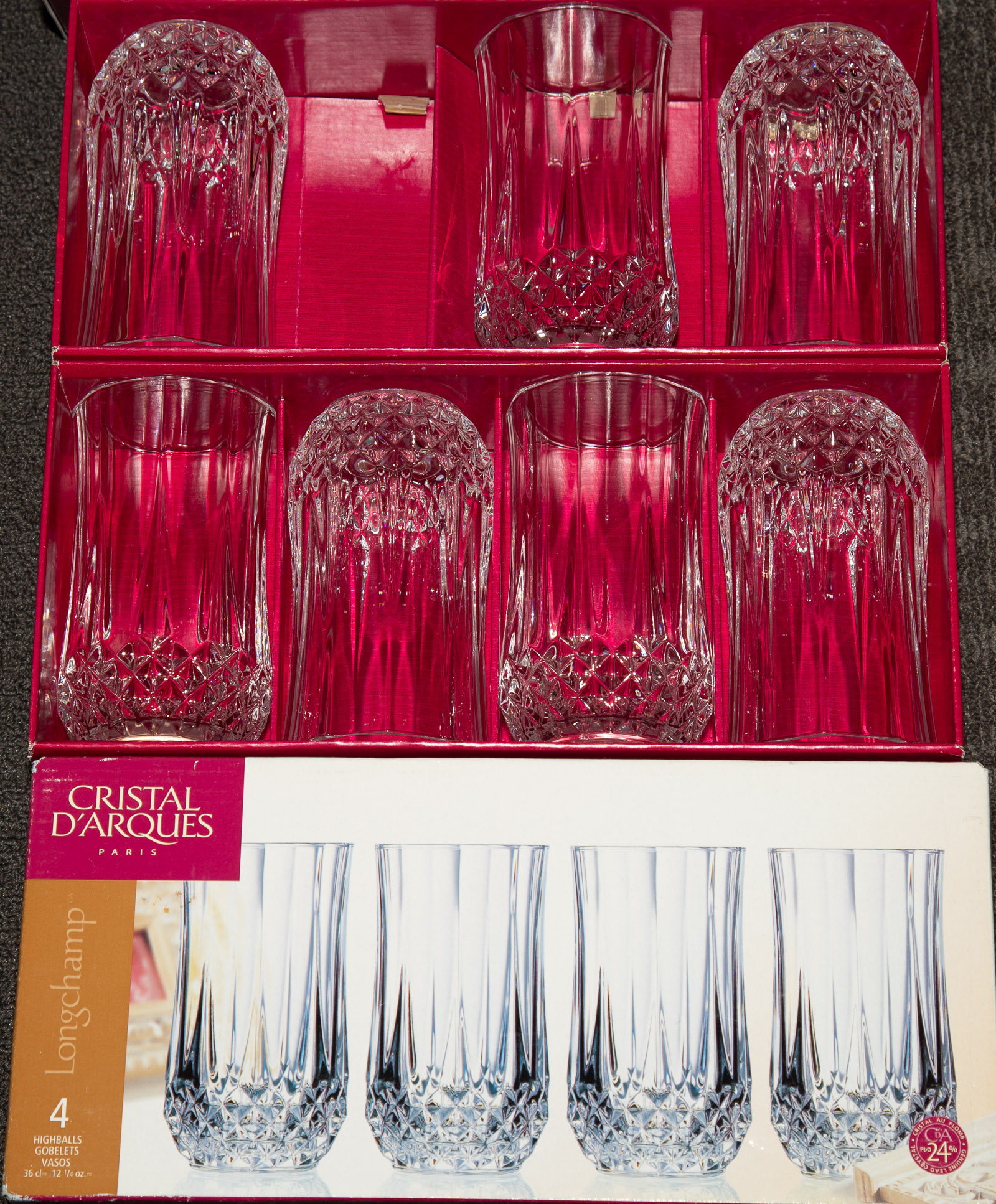 CRYSTAL D-ARQUES TUMBLERS