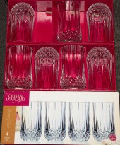 CRYSTAL D-ARQUES TUMBLERS Incl