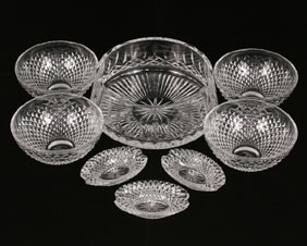 Crystal lot including three