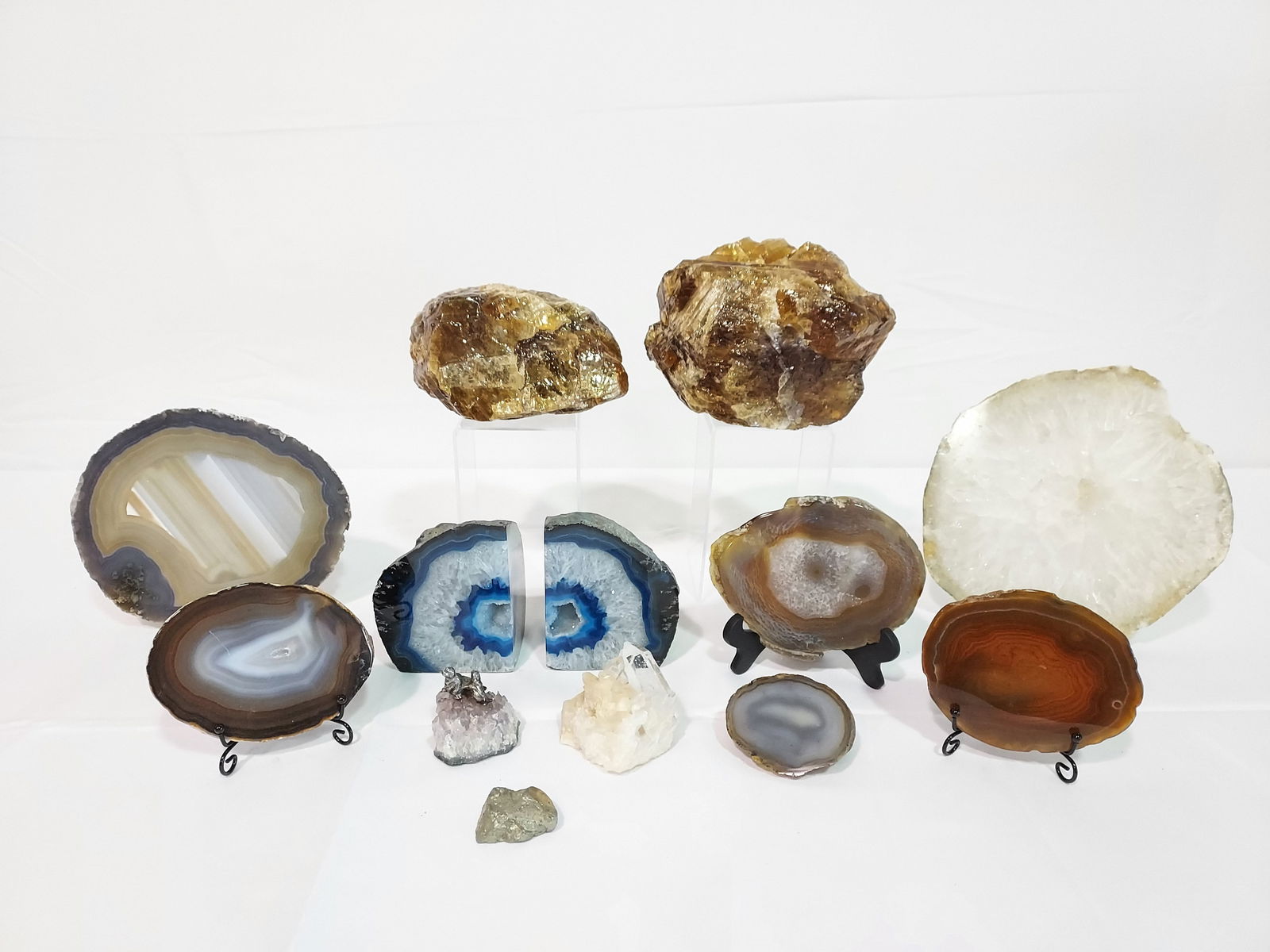 CRYSTAL / MINERAL SPECIMENS: AGATE,