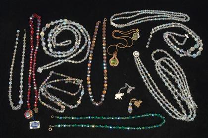 crystal necklaces    1960s    All