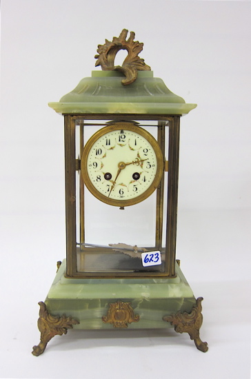 CRYSTAL REGULATOR MANTEL CLOCK