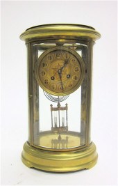 CRYSTAL REGULATOR MANTEL CLOCK