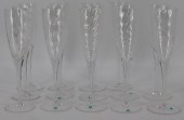 CRYSTAL. SET OF 14 TIFFANY & C