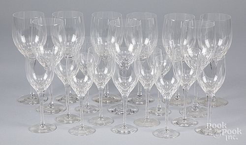 CRYSTAL STEMWARE.Crystal
