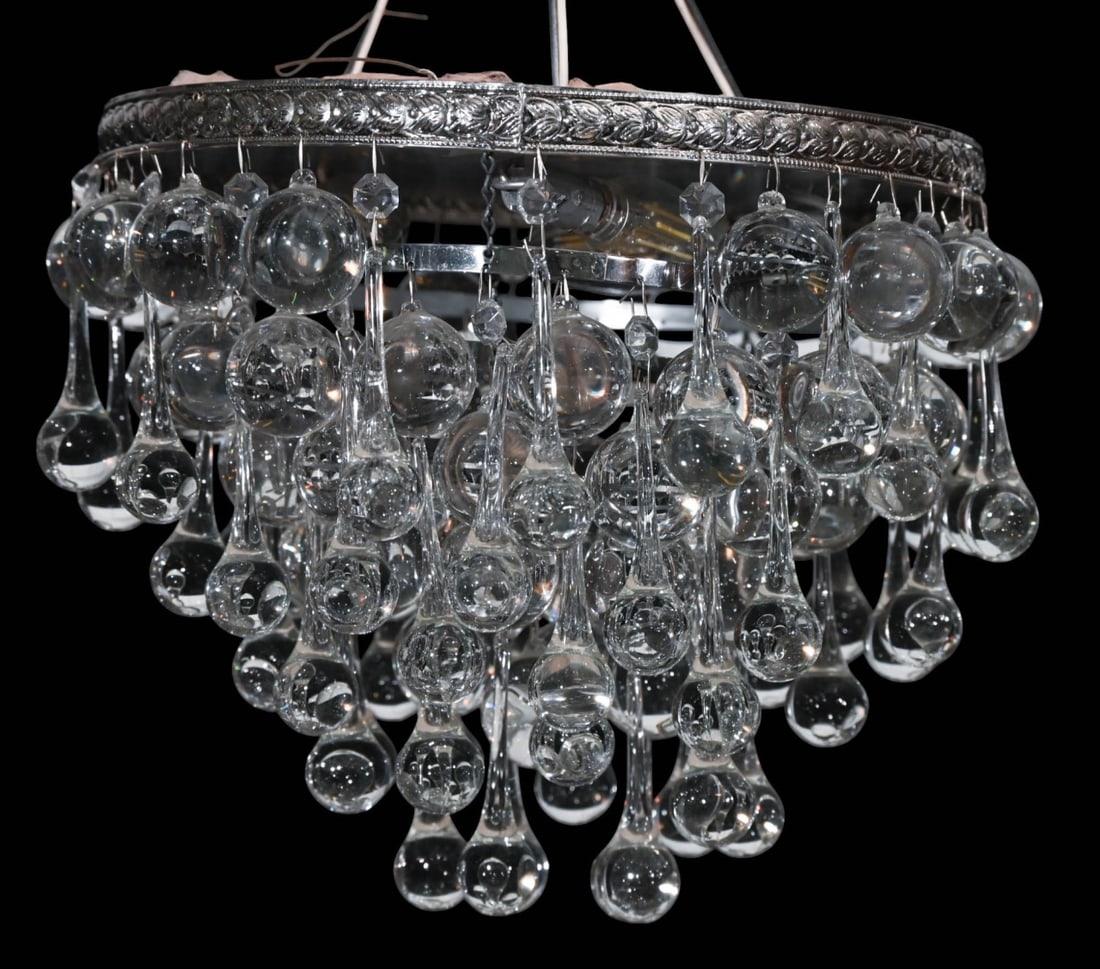 CRYSTAL WATER DROPLET CEILING FLUSH